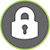 Secure data storage icon