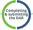 Stage 2: Completing and submitting the DAR